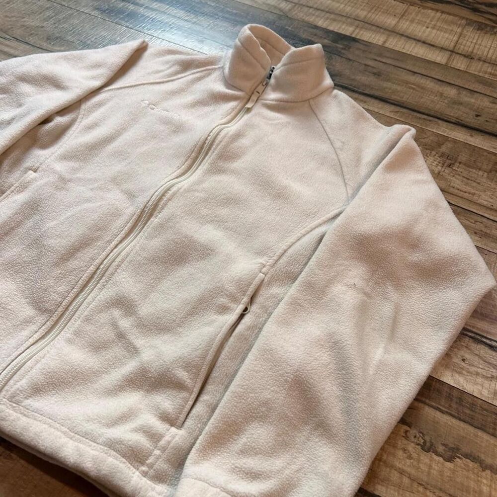 Columbia-sportswear Women's Cream and Tan Jacket